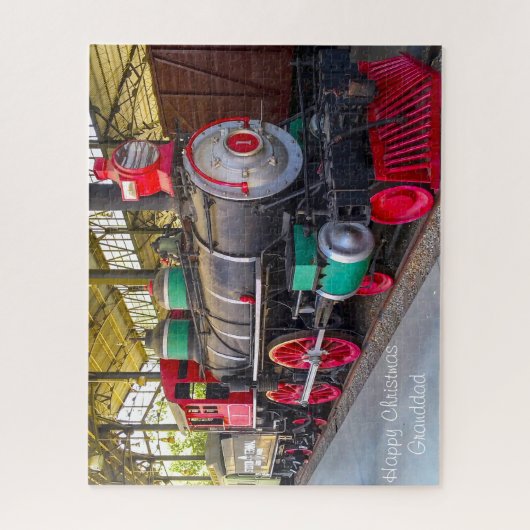 Großvater Weihnachten. Puzzle (Vertikal)