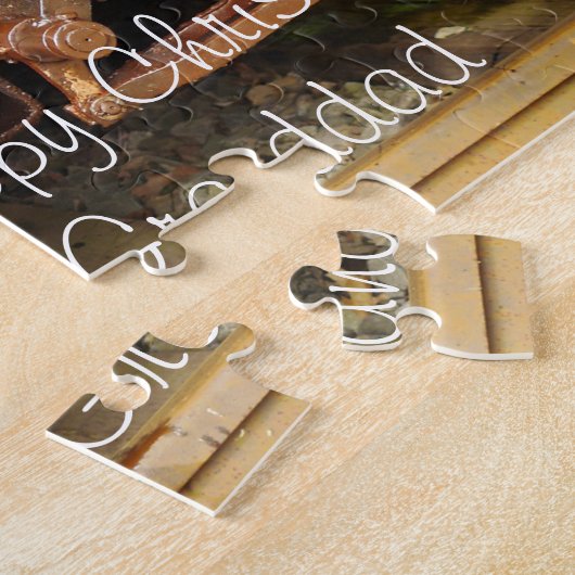 Großvater Weihnachten. Puzzle (Seite)