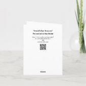 Großvater zum Vatertag Karte (Rückseite)