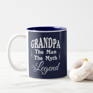 Großvater Zweifarbige Tasse