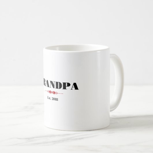 Großvaterbecher Kaffeetasse (VorderseiteRechts)