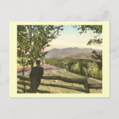 Großvaterberg, North Carolina Vintag Postkarte (Vorderseite)