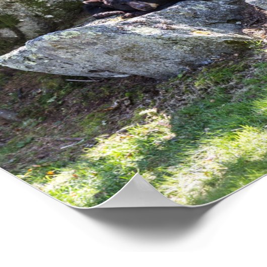 Großvaterberg Poster (Ecke)