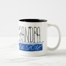 Großvaterest-Geschenk-Tasse 2018