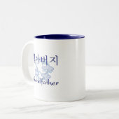 Großväterlicher Koreaner Zweifarbige Tasse (Vorderseite Links)