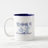 Großväterlicher Koreaner Zweifarbige Tasse (Links)