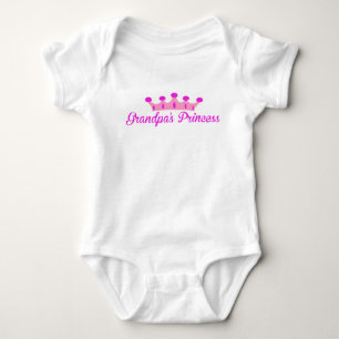 Großvaterprinzessin Baby Strampler