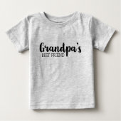 Großvaters bester Freund Baby T-shirt (Vorderseite)