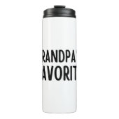 Großvaters Favorit Thermosbecher (Vorderseite)