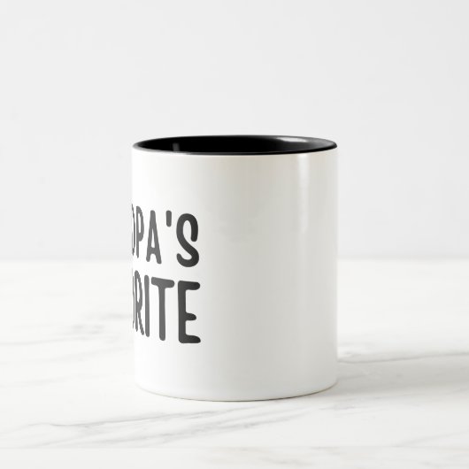 Großvaters Favorit Zweifarbige Tasse (Mittel)
