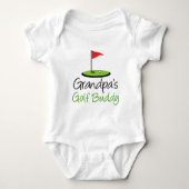 Großvaters Golf Buddy Baby Strampler (Vorderseite)