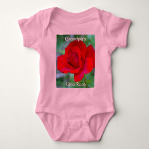 Großvaters kleine Rose Baby Jersey Strampler