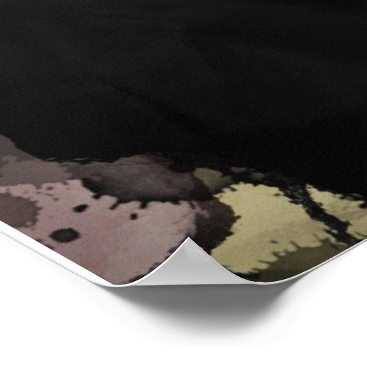 Großvaters kleine Süße Poster (Ecke)