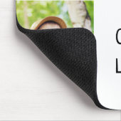 Großvaters kleiner Buddy-3-Foto-Kinderkrippe Mousepad (Ecke)