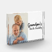 Großvaters kleiner Buddy mit Foto (Links)