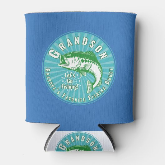 Großvaters Lieblings-Angelbuddy Dosenkühler (Vorderseite)