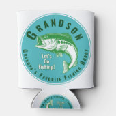 Großvaters Lieblings-Angelbuddy Dosenkühler (Rückseite)