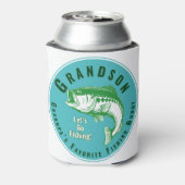 Großvaters Lieblings-Angelbuddy Dosenkühler (Kanne Rückseite)