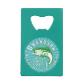 Großvaters Lieblings-Angelbuddy Geldbeutel Flaschenöffner (Vorderseite)