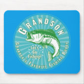 Großvaters Lieblings-Angelbuddy Mousepad (Vorne)