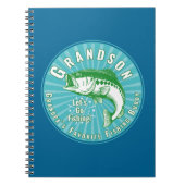 Großvaters Lieblings-Angelbuddy Notizblock (Vorderseite)