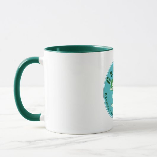 Großvaters Lieblings-Angelbuddy Tasse (Links)