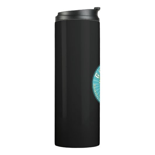 Großvaters Lieblings-Angelbuddy Thermosbecher (Nach links gedreht)