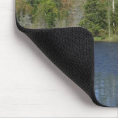 Großvaters rustikale Kabinensauna Mousepad (Ecke)