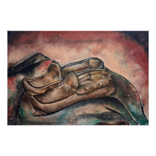 Großvaters Schuhe Poster