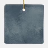 Großvaters Süssen Foto Collage Weihnachtsfeiertag Keramikornament (Rückseite)