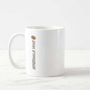 Großzügig Frech mit Kaffeebohnen Schriftsteller Ro Kaffeetasse