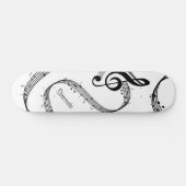 Großzügig G Clef Personal Skateboard (Horizontal)