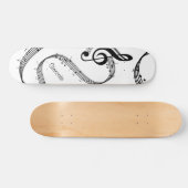Großzügig G Clef Personal Skateboard (Horizontal)