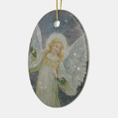 Großzügig - Schutzengel der Großzügigkeit Keramik Ornament (Links)