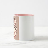 Großzügige Cat & Coffee-Niedliche Kawaii Kitty im  Tasse (Zentrum)