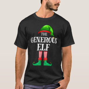 Großzügige Elf-Zuordnung Familien-Gruppen-Weihnach T-Shirt