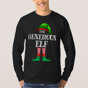 Großzügige Elf-Zuordnung Familien-Gruppen-Weihnach T-Shirt