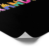 Großzügige Schweinefleischdekoration Poster (Ecke)