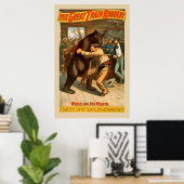 Großzügige Trails Robbery Vintage Poster (Heimbüro)