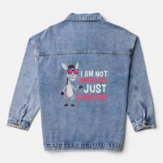Großzügige Zootierfarm Jeansjacke