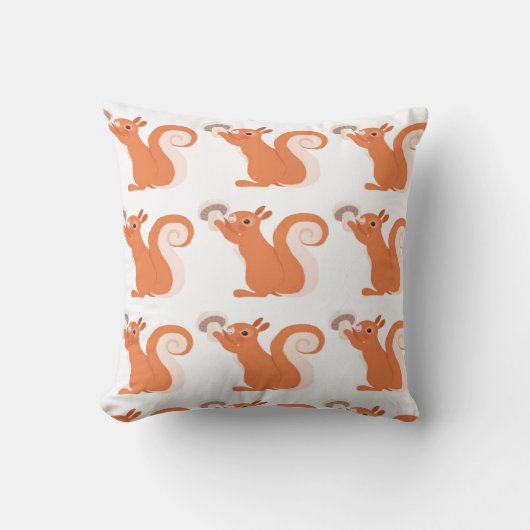 Großzügiger Eichhörnchen-Cousin Kissen (Vorderseite)