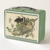 Großzügiger Hawk von Audubons Vögeln Amerikas Metall Brotdose (Vorderseite)