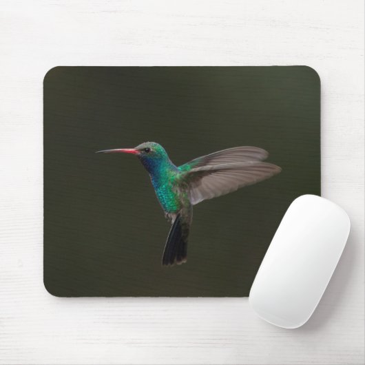 Großzügiger Kolibri Mousepad (Mit Mouse)