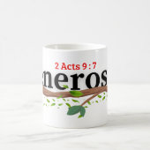 Großzügigkeit (2 Akte 9:7) Tasse und Cup (Mittel)