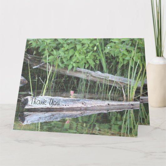 Großzügigkeit dank Karte (Vorderseite)