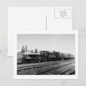 Großzuglokomotive 345 - Vintag Postkarte (Vorne/Hinten)