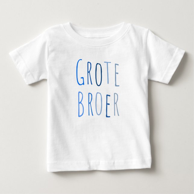 grote broer baby t-shirt (Vorderseite)