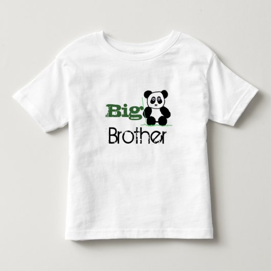 Grote broer (panda) shirt (Vorderseite)