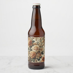 Groteske Eleganz – Gothic Victorian Bierflaschenetikett