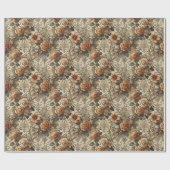 Groteske Eleganz – Gotischer Viktorianismus Geschenkpapier (Flach)